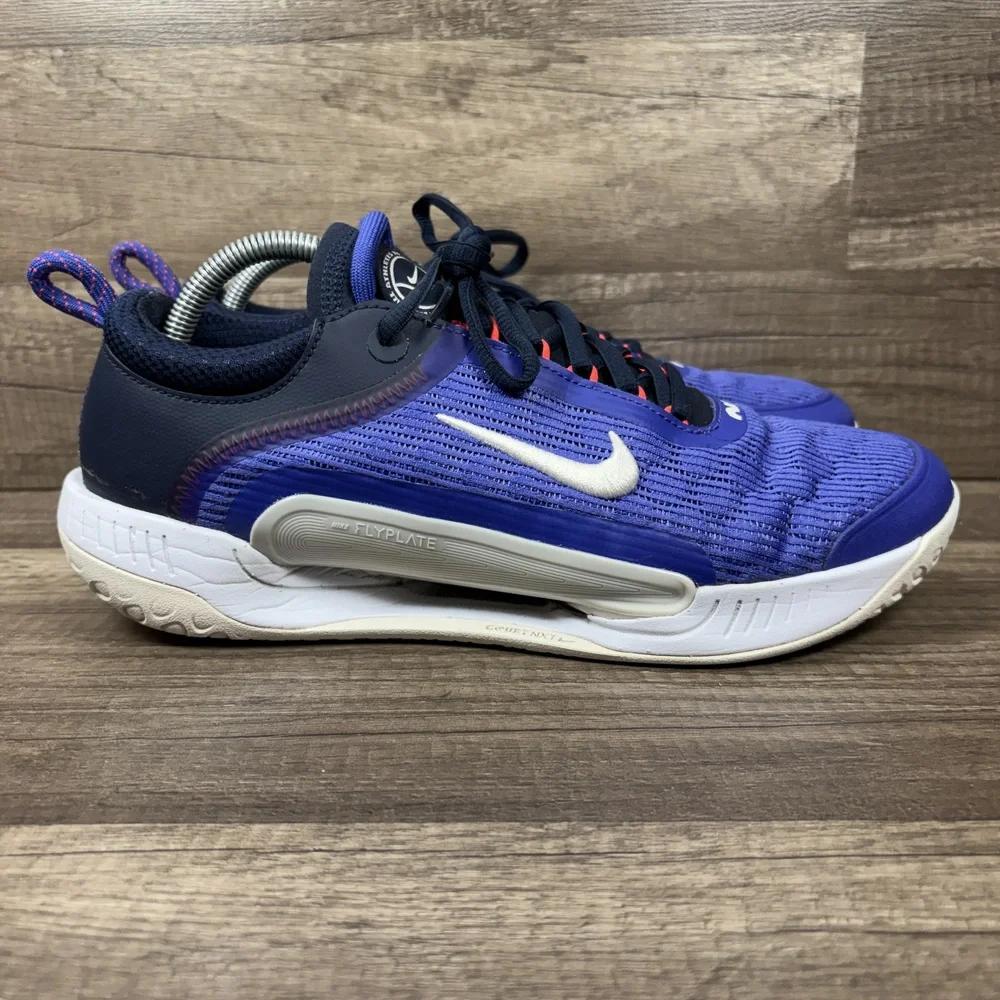 Nike Zoom Court NXT Tennis Blue Purple Mens US Size 9.5 DH0219-400 Sneakers